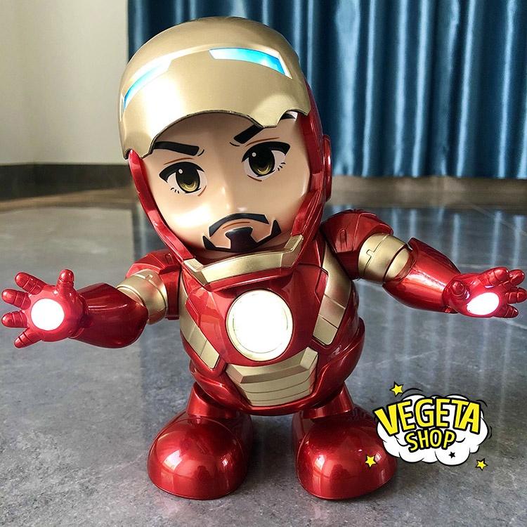 Robot nhảy múa Dance Hero nhảy múa phát nhạc ánh sáng nhấp nháy - Captain America Spider man Iron man Thanos Batman