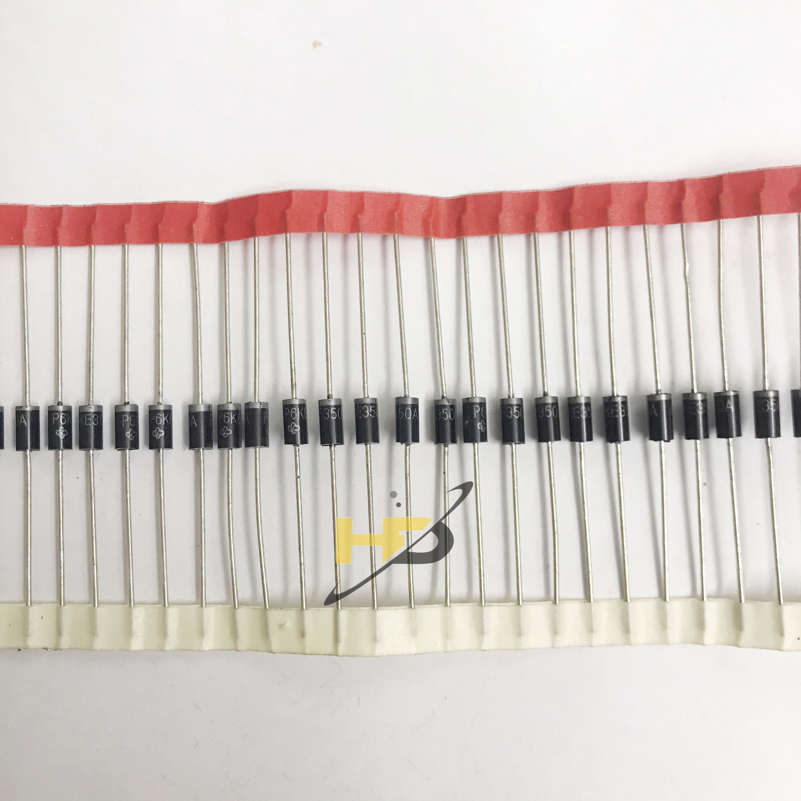 Set 20 Diode TVS P6KE350A 350V 600W 5% DO-15 Đóng Dây