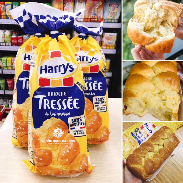 - Bánh mì hoa cúc Harrys Brioche Tressee 500g