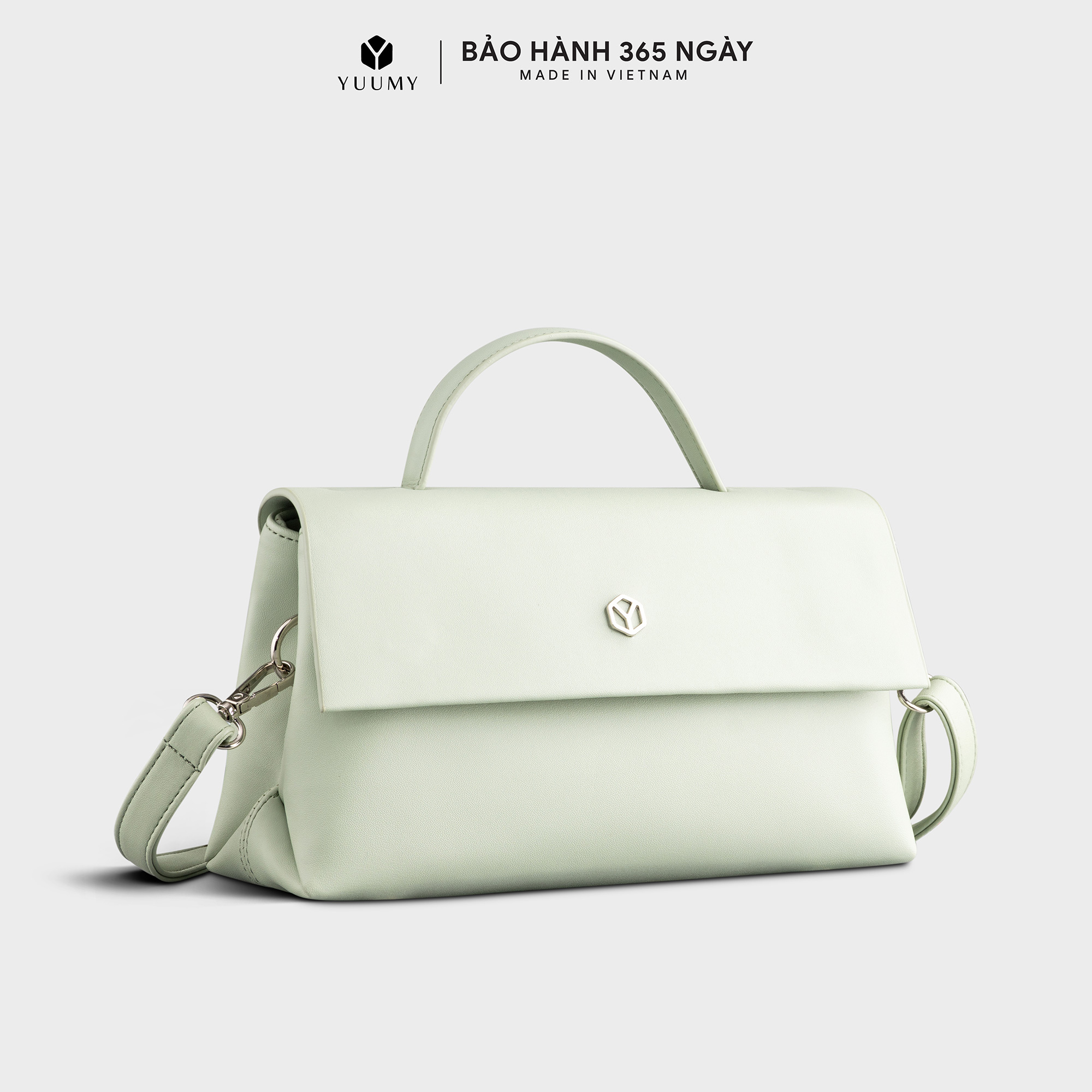 Túi Yuumy ( Thời trang nữ thiết kế hiện đại size 25 - Túi đeo chéo da Seasand YN206 )