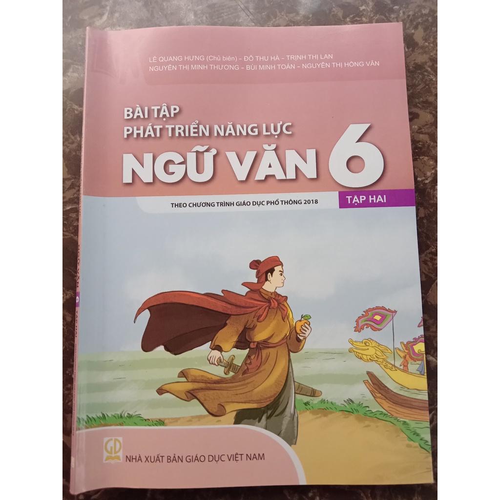 Sách - Bài tập phát triển năng lực ngữ văn 6 tập 2 (theo chương trình giáo dục phổ thông 2018 )