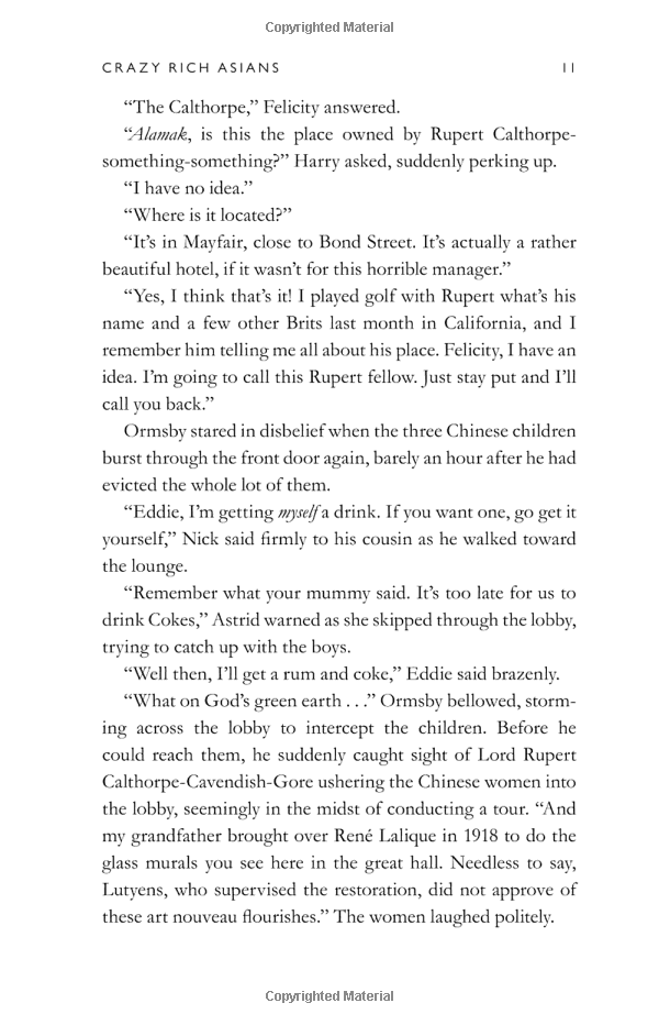 Crazy rich asians