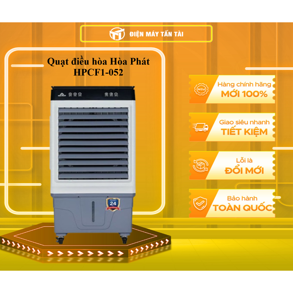 HPCF1-052 - Quạt điều hòa Hòa Phát HPCF1-052 - HÀNG CHÍNH HÃNG - GIAO HCM