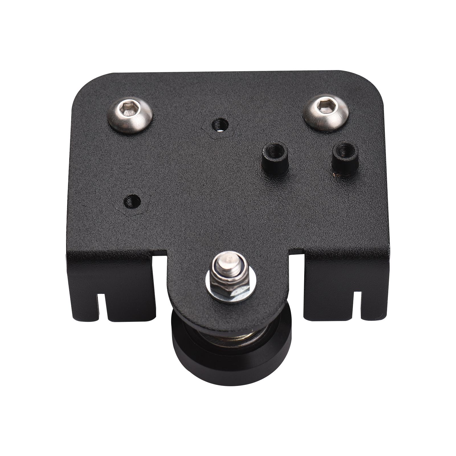 3D Extruder Back Support Plate with Pulley 3D Printer Parts Accessory Extruding Backplate for 3D Printers