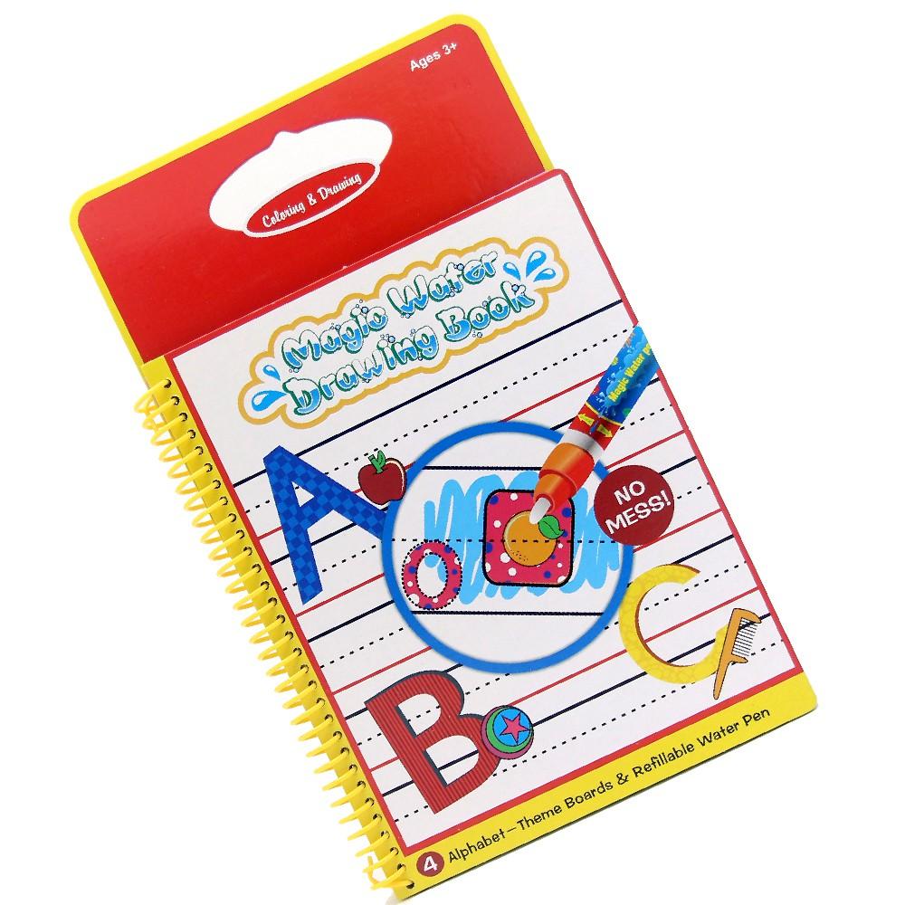 Sách tô màu bút nước thần kỳ ToysHouse cho trẻ em 3-4-5 tuổi, giúp trẻ em phát triển kỹ năng Montessori