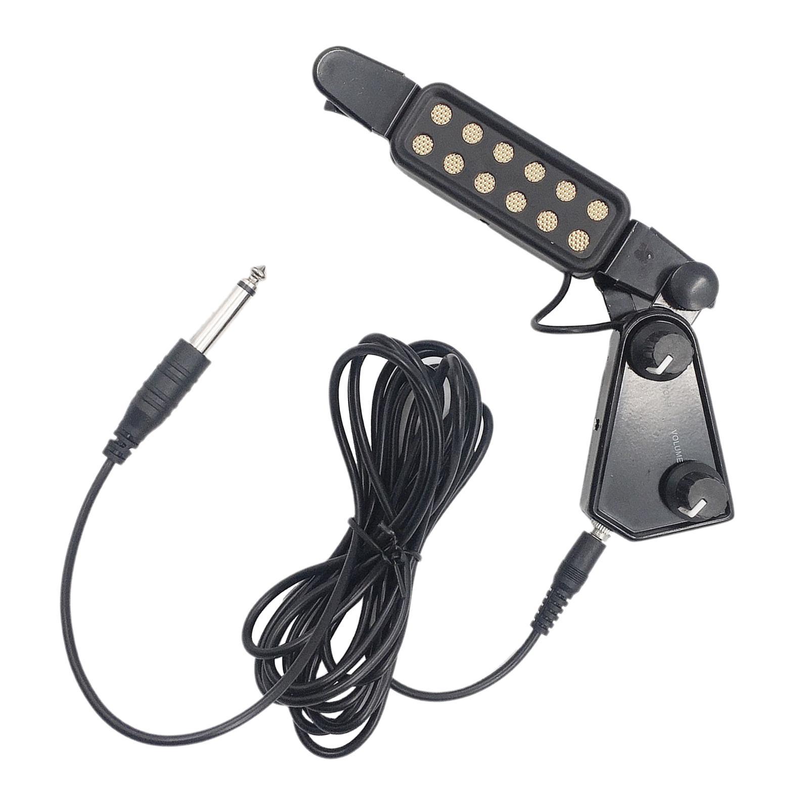 Acoustic Guitar Pickup Bridge Pickup and Volume Parts Accessory Guitar Bridge Pickup
