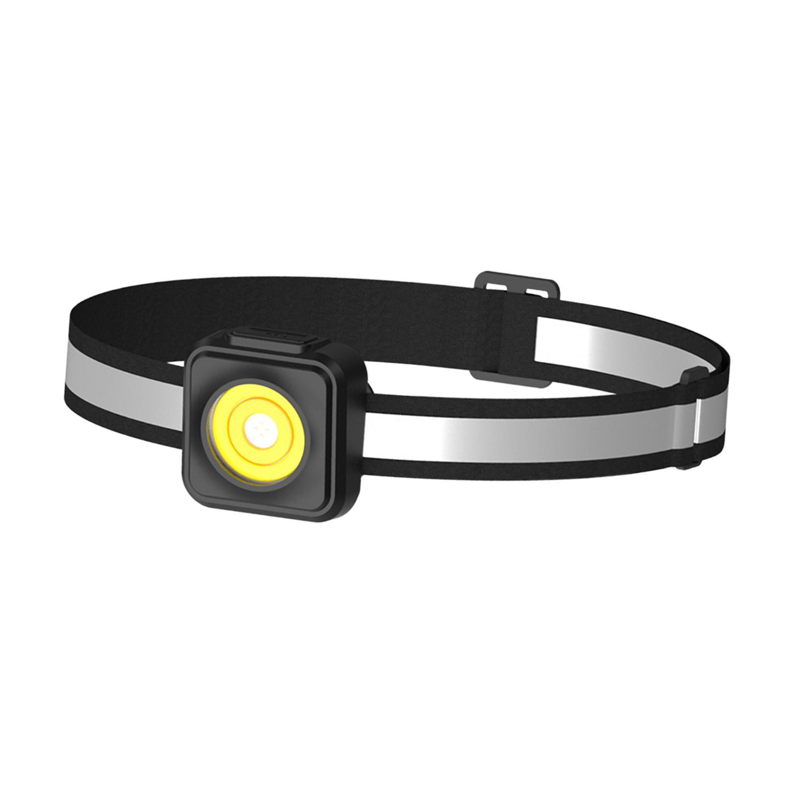 Head Lamp  flashlights Head Torch Lightweight Night Fishing Light Work Lights Headlight Floodlight for Backpacking Traveling Fishing