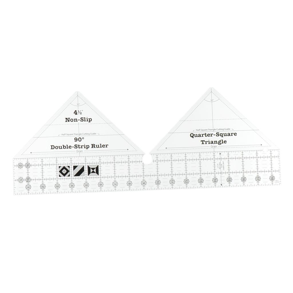 Đa Năng Quilting Thước May Miếng Dán Tiêu Bản Đường May Cắt