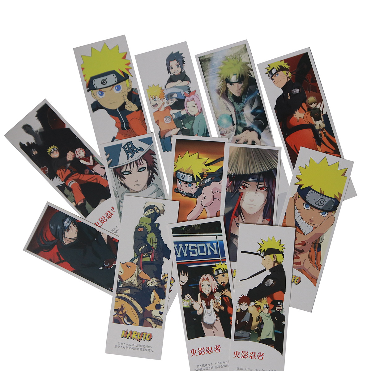 Hộp 36 Bookmark Đánh Dấu Sách Naruto