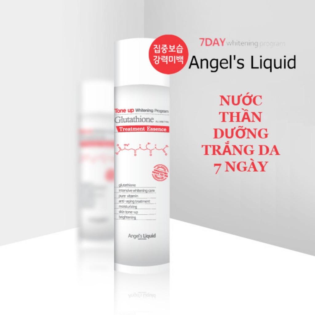 Nước Hoa Hồng Angel Liquid Dưỡng Trắng Toner Cao Cấp Whitening Program Glutathione Treatment