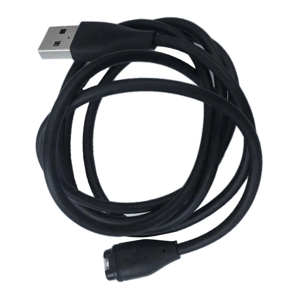 2 Pcs Replacement USB Charging Cable Wire for Fenix 5/5S/5X/Forerunner 935/ 5/ 5 / 3 Watch,Black
