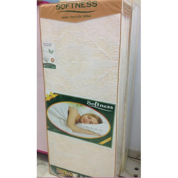 NỆM BÔNG ÉP SOFTNESS VẢI GẤM THUN CAO CẤP.