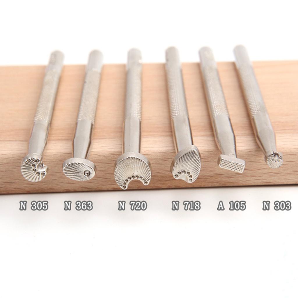 Vintage Leather Craft Stamping Embossing Mold Carving Printing Tools N 305