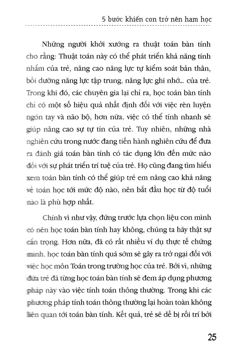 Sách Cha Mẹ Phải Làm Gì Khi Con Không Thích Học - 5 Bước Khiến Con Trở Nên Ham Học