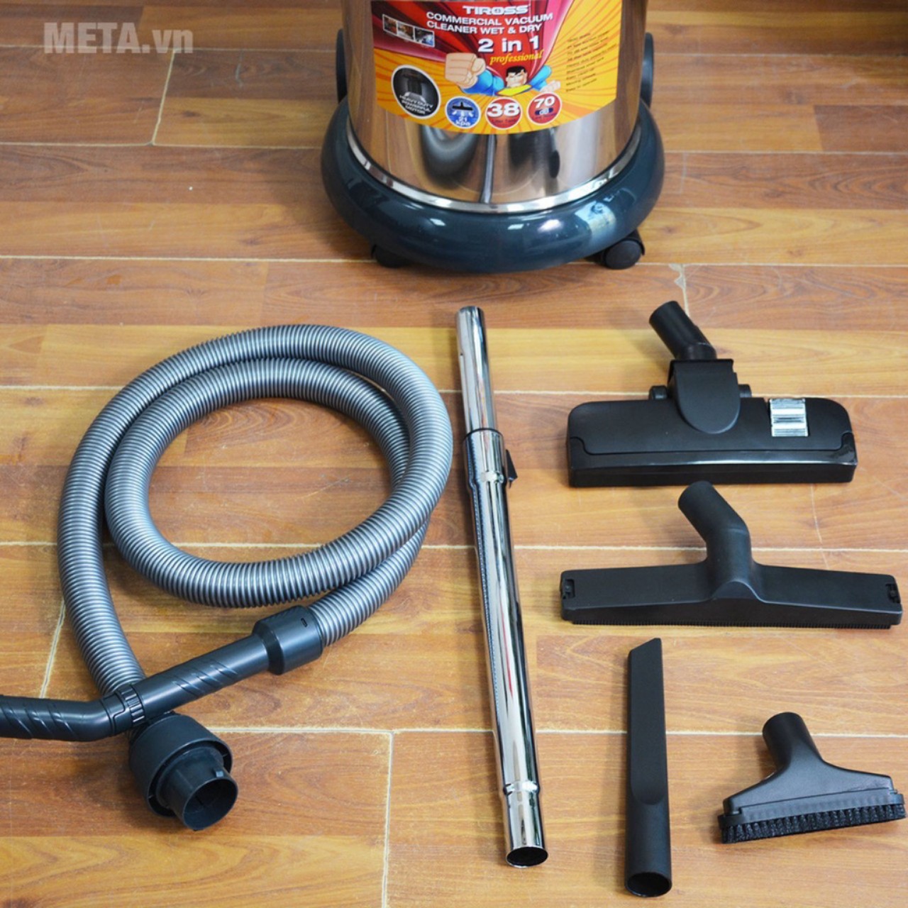 Máy Hút Bụi Công Nghiệp Tiross TS9303 - Hàng Chính Hãng