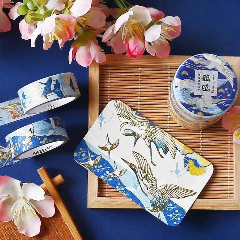 Washi tape băng dính cổ trang sẵn