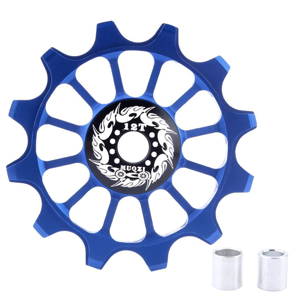 2  Bearing Jockey Wheel  Rear Derailleur Pulley Blue