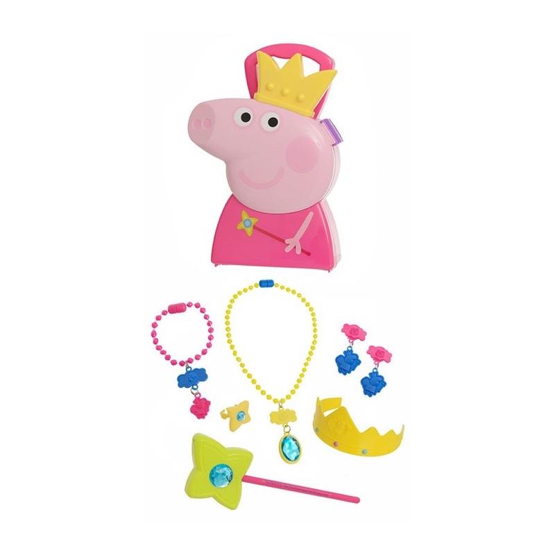 Đồ chơi vali salon trang điểm/làm tóc &amp; bác sĩ của Peppa