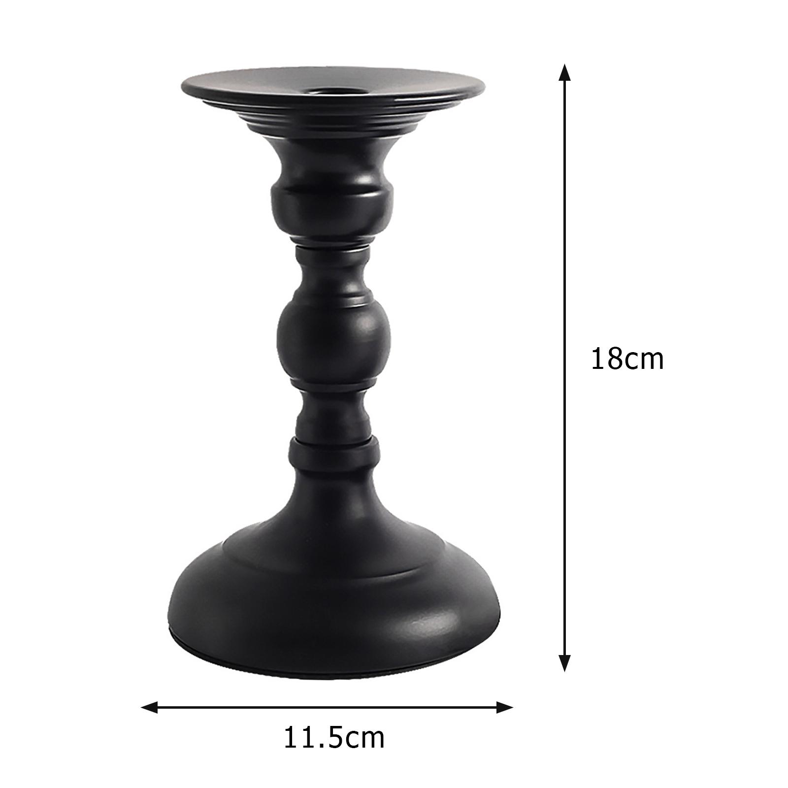 Pillar Candle Holder Decorative for Wedding Candlelight Dinner Home