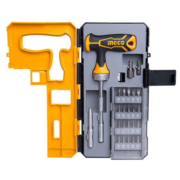 BỘ 25 TUA VÍT TAY CẦM CHỮ T INGCO HKSDB0258 - HÀNG CHÍNH HÃNG