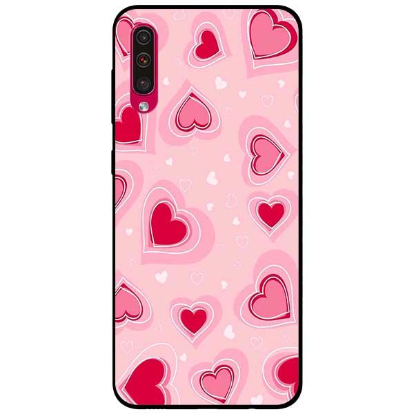 Ốp lưng dành cho Samsung Galaxy A30s / A50 / A50s / A70 / A70s - Tim Hồng Valentine