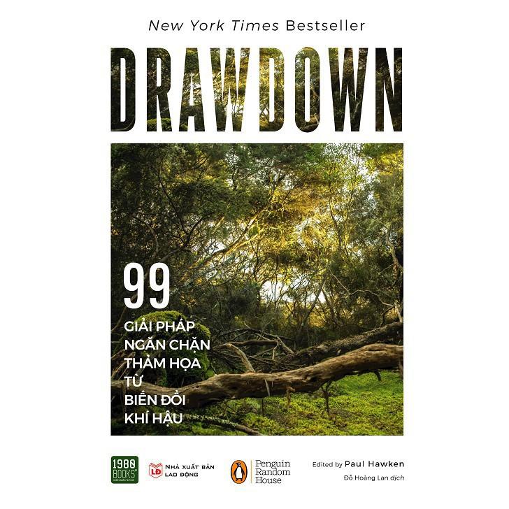 Sách - DrawDown - 99 Giải Pháp Ngăn Chặn Thảm Họa Từ Biến Đổi Khí Hậu (Xả Kho)
