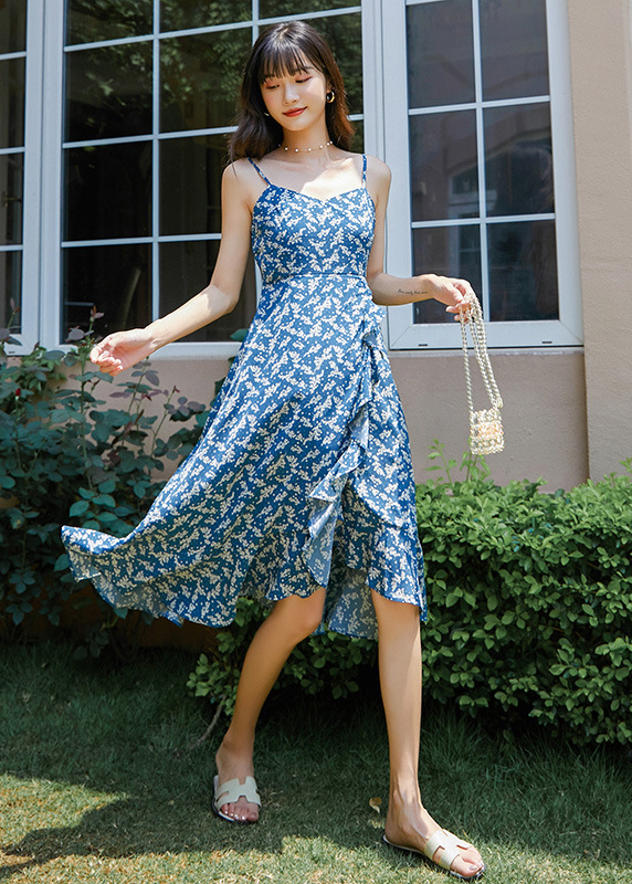 Đầm maxi đuôi cá 2 dây baby trắng, dáng thon gọn dễ mặc, chất voan cotton đẹp, mềm mại | MX059