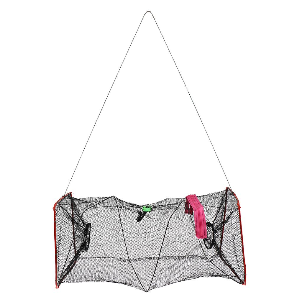 Foldable Fishing Trap Net Crab Prawn Shrimp Crayfish Lobster Fishing Tackle