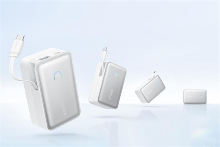 Pin sạc dự phòng Anker Nano 10000mAh 45w 1C1A tích hợp cáp USB-C A1638 - GiaPhucStore | Hàng Chính Hãng