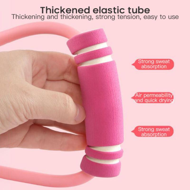 Các dải kháng yoga 8 từ mở rộng ngực dây đàn hồi thể hình dây thừng tập thể dục thể dục cao su dây thun thiết bị tập thể dục crossfit Color: 03