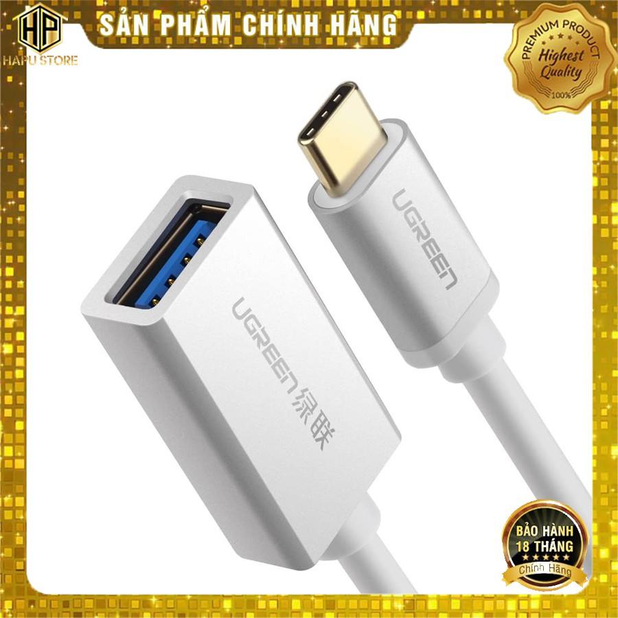 Cáp OTG USB Type C sang USB 3.0 Ugreen 30645 chính hãng - Hàng Chính Hãng