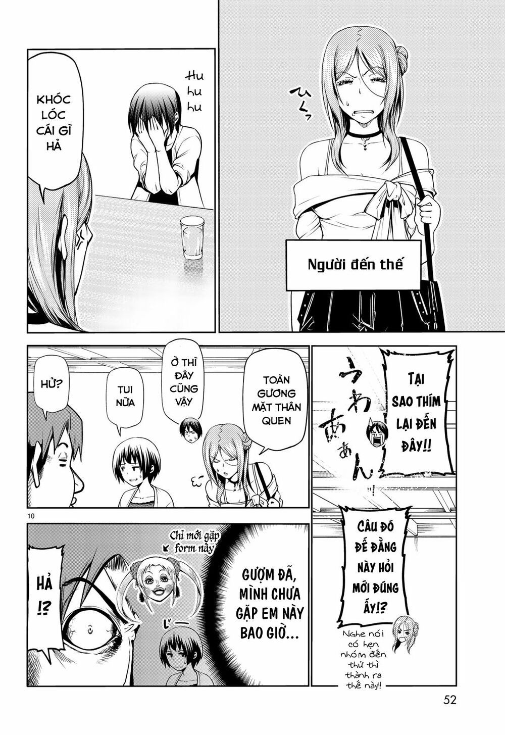 cô gái thích lặn - grand blue chapter 59 10