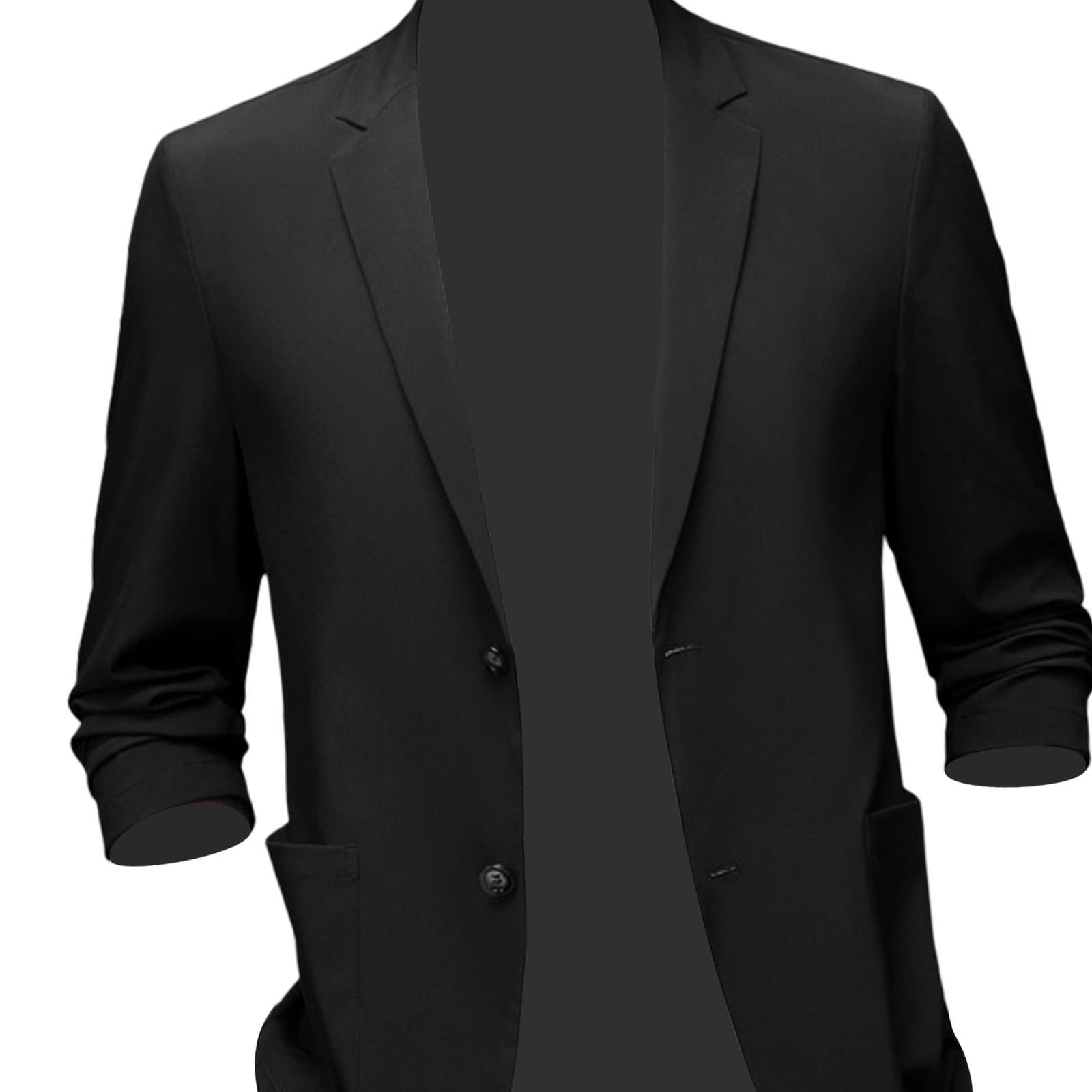 Suit Jacket Men Suit Men, Breathable Stylish Lightweight Mens Suit Coats Mens Sport Coats and Suit for Travel Wedding Business