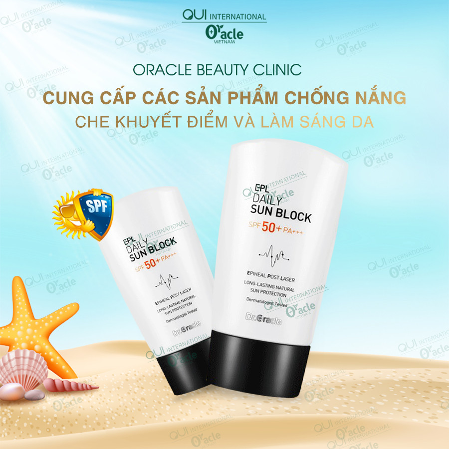 KEM CHỐNG NẮNG EPL DAILY SUNBLOCK - NỘI ĐỊA HÀN - NHẬP KHẨU CHÍNH HÃNG DR.ORACLE 50ML