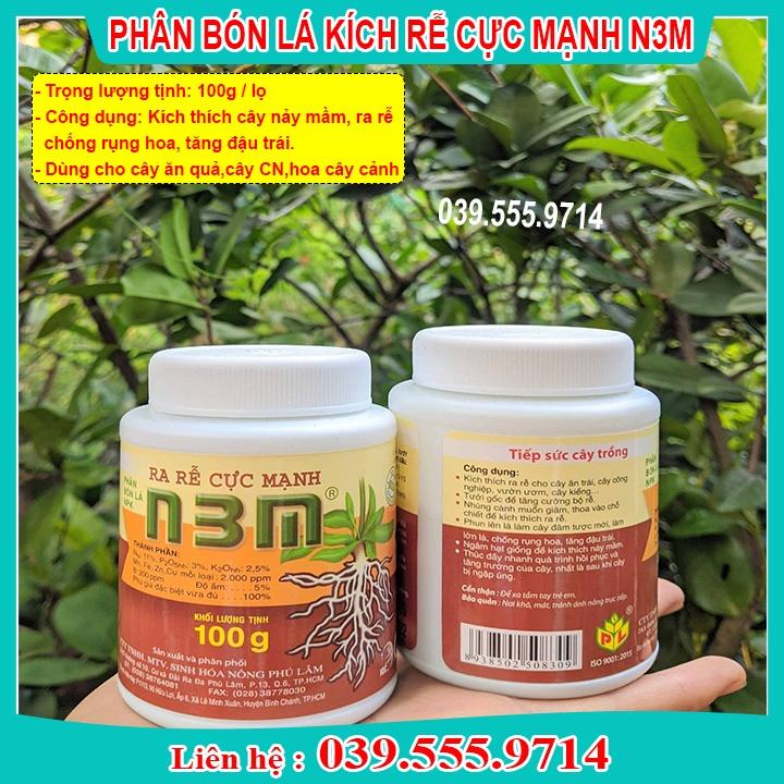 Kích Rễ N3M 100gram - Phân Bón Chuyên Dùng Giâm Chiết Ghép Cây