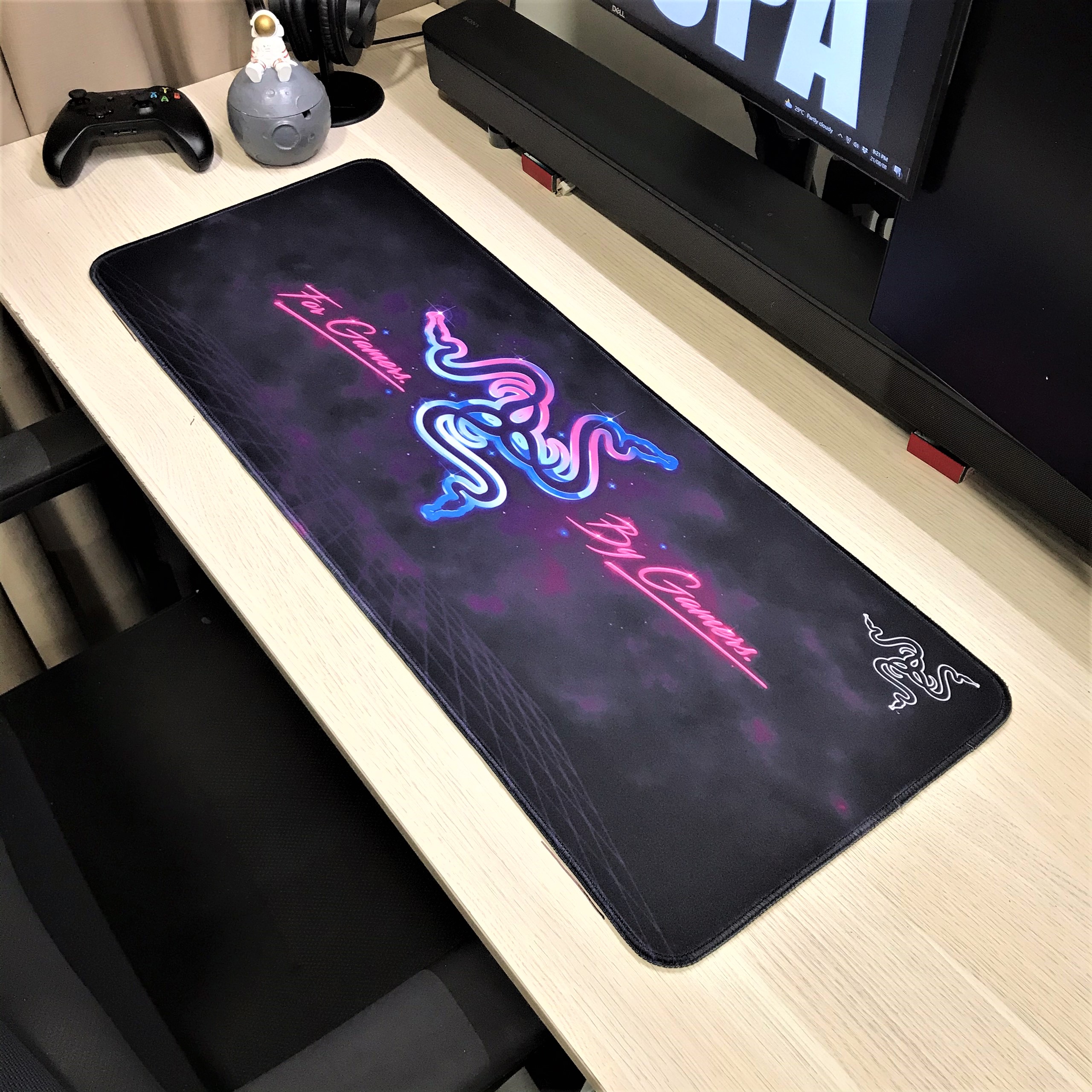 Lót Chuột – Pad Chuột – Mouse Pad – Gaming – Chống Nước – Size lớn 90×40 dày 4mm 80×30 dày 3mm – Hàng nhập khẩu – RAZER 12 – 80×30 dày 0.3