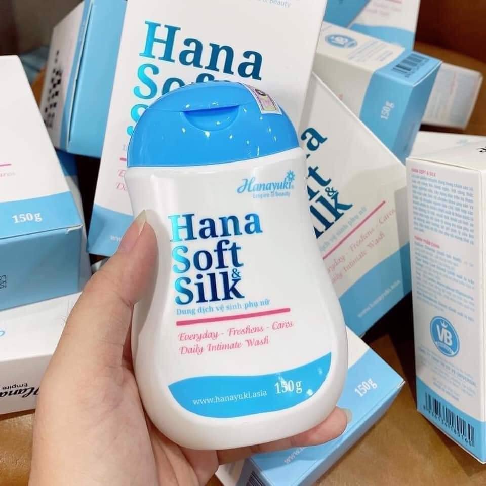 Dung dịch vệ sinh phụ nữ Hanayuki Hana Soft Silk