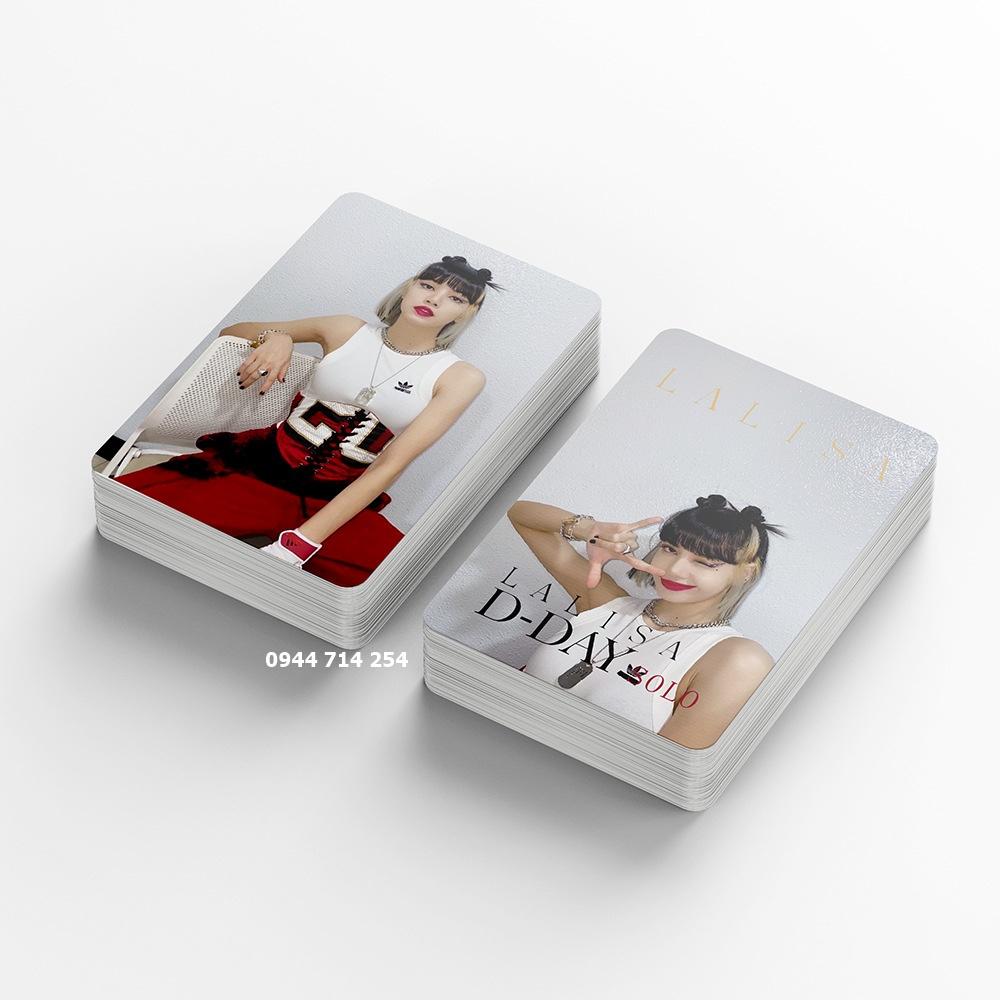 Trọn bộ 54 Card Lisa Blackpink Lomo Lalisa D-Day Solo 2022