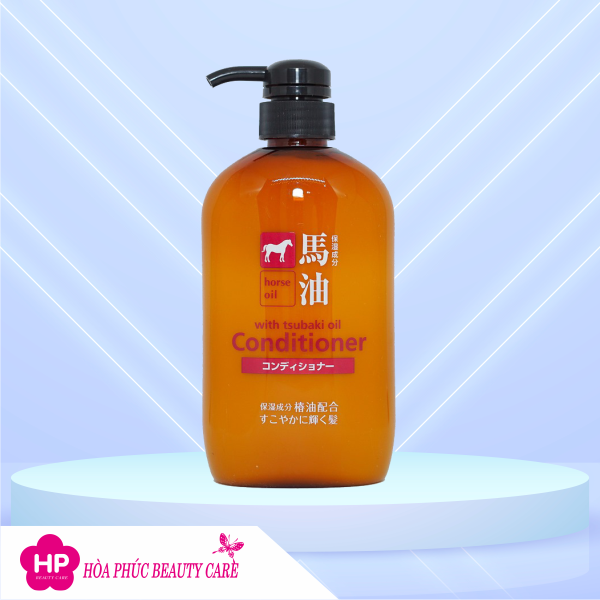 Dầu Xả Phục Hồi Tóc Hư Tổn,Khô Chẻ Chiết Xuất Từ Dầu Ngựa Deve Cosme Station Conditioner (600mL)