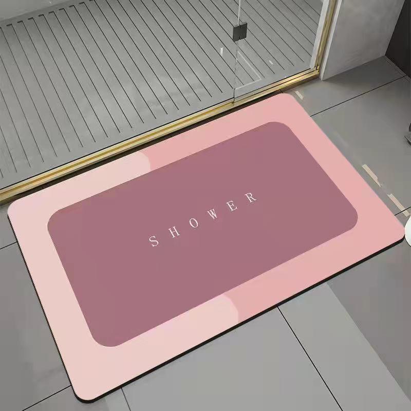 Thảm Chùi Chân Siêu Mềm,Siêu Thấm Hút chống trơn trượt