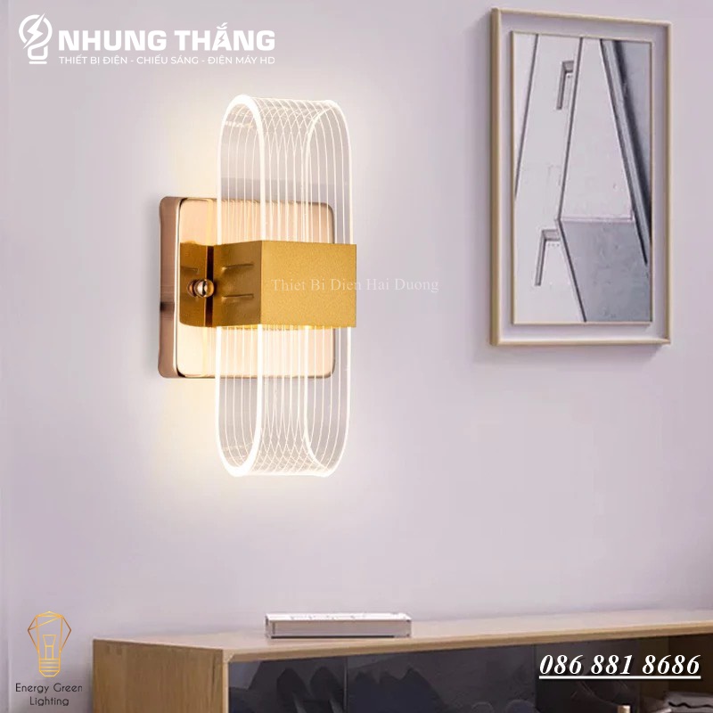 Đèn LED Gắn Tường Retro DT-275 - Trang Trí Trong Nhà , Cầu Thang , Hành Lang - 3 Chế Độ Ánh Sáng - Có Video