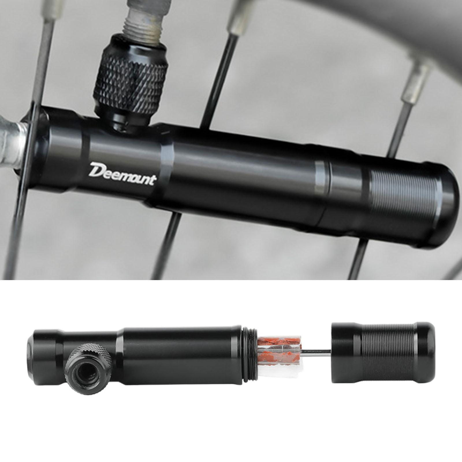 Tubeless Bike Tire Puncture Repair Tool Kit Plugger Tool with