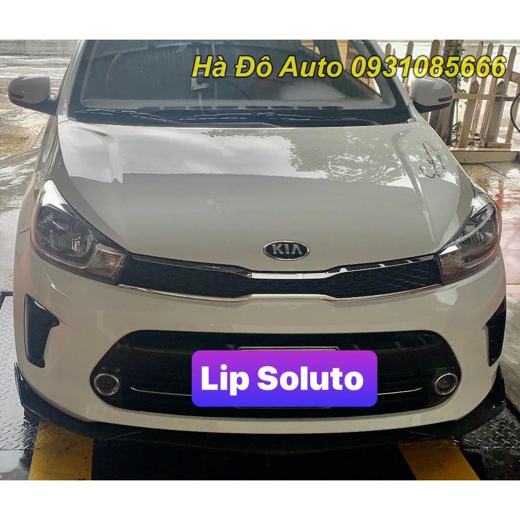 Líp Trước dành cho Kia Soluto Mẫu Đen Bóng