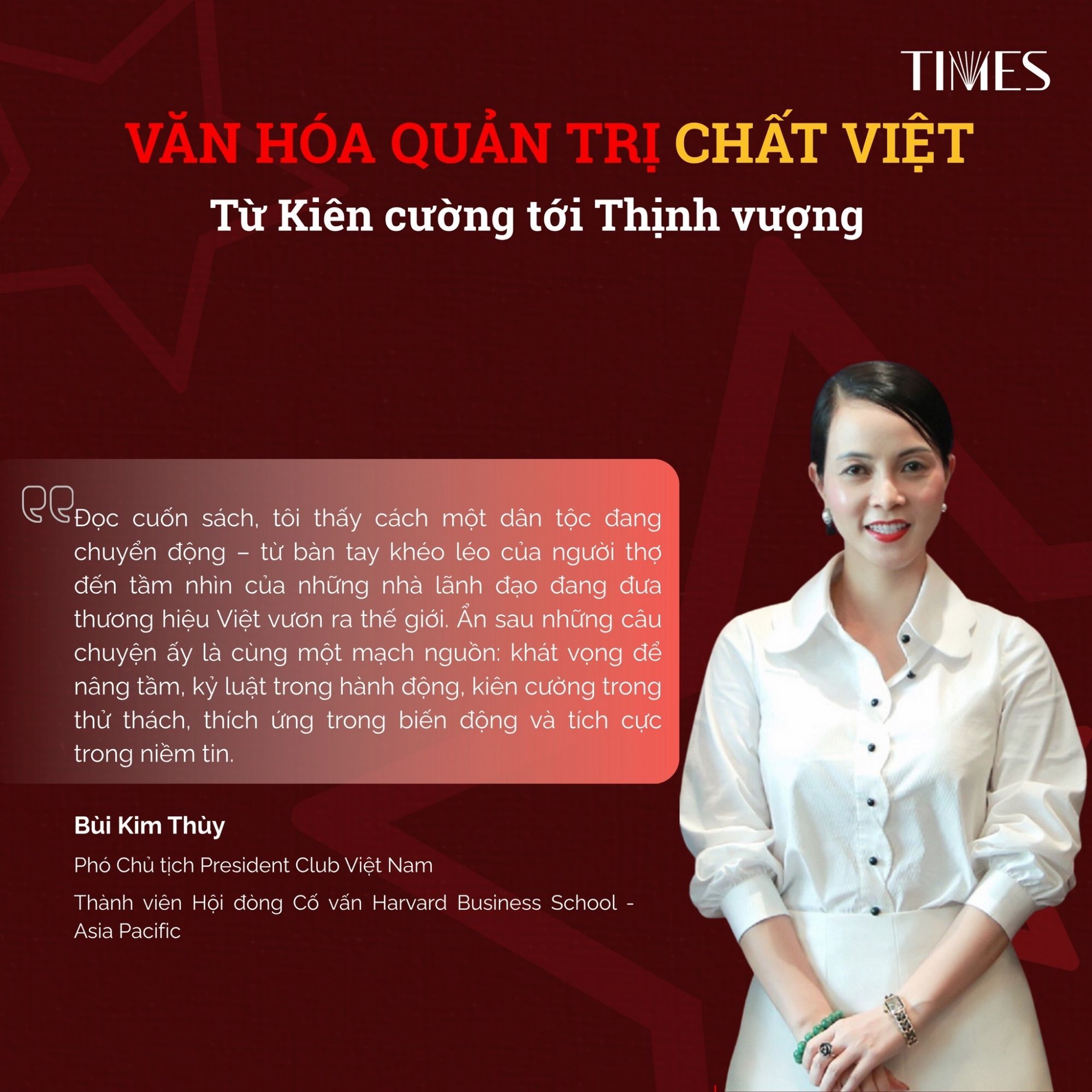 Sách - Văn Hóa Quản Trị Chất Việt: Từ Kiên cường tới Thịnh vượng - Tác giả Đỗ Thùy Dương