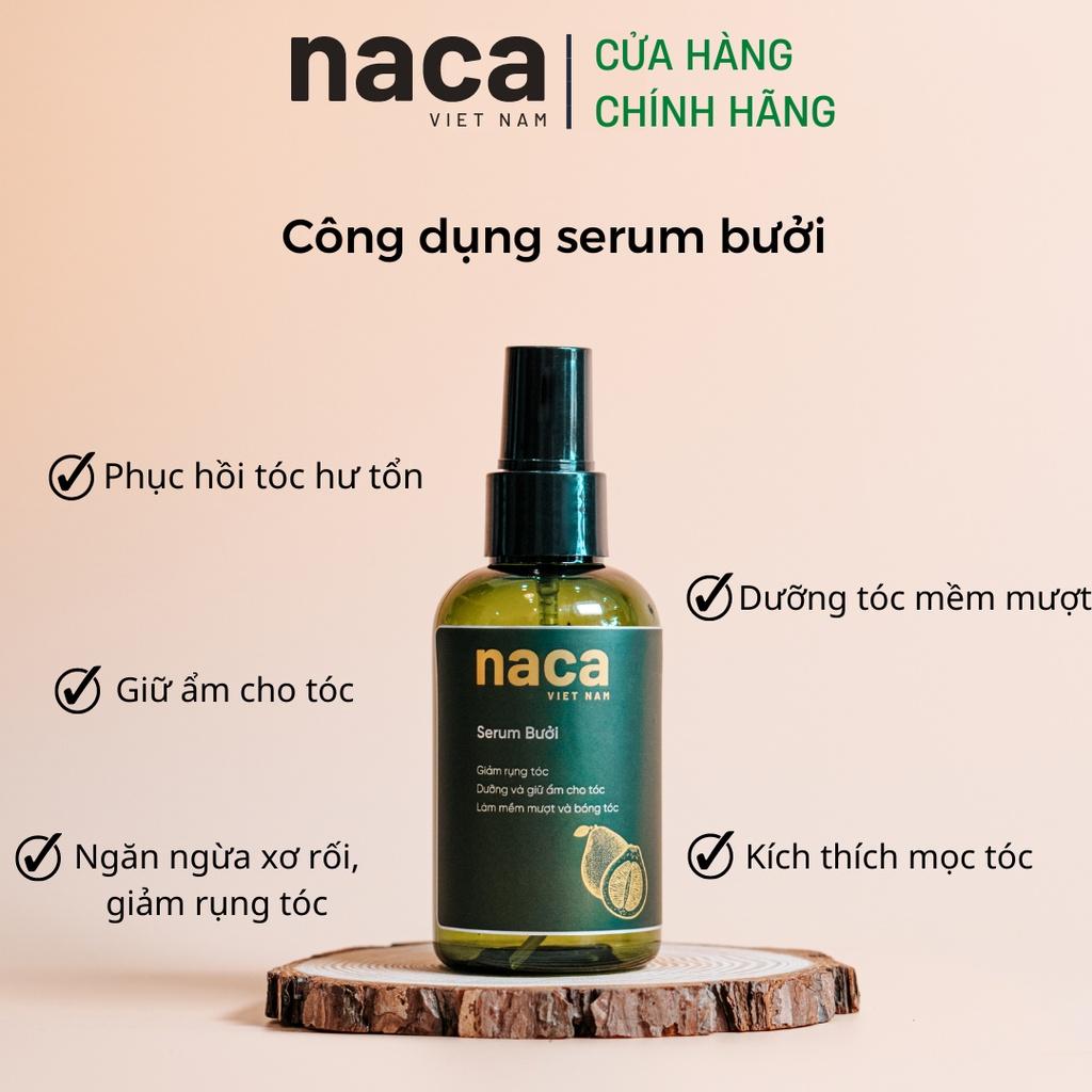 Serum Dưỡng Tóc Xịt Tóc Bưởi Naca Việt Nam Xịt Dưỡng Tóc Dày Và Bóng Mượt 150ml