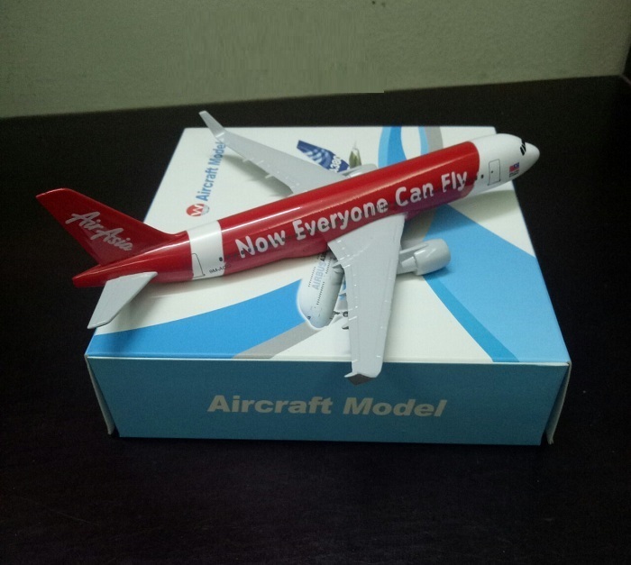 Mô hình máy bay tĩnh B737 Air Asia 16cm_Now Everyone Can Fly