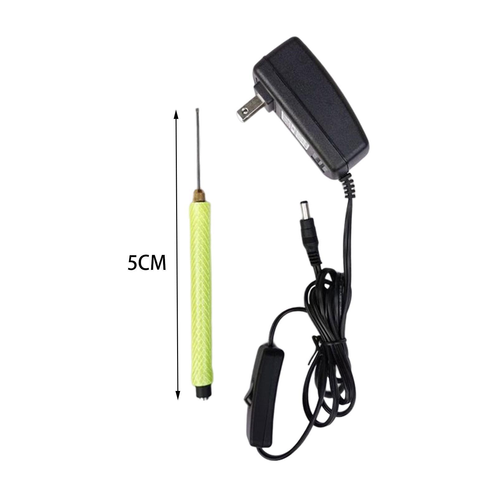 Foam Cutter  Adapter US Adapter Comfortable Craft Ergonomic Handle Non Slip Power Switch Hot Wire Foam Cutter for Foam Pearl Cotton