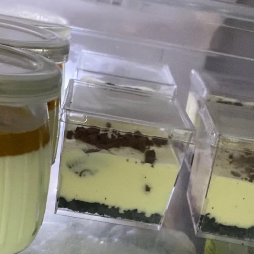 Set 50 Hộp Vuông Đựng Bánh Tiramisu - Mousse - Panna Cotta - LC-6055