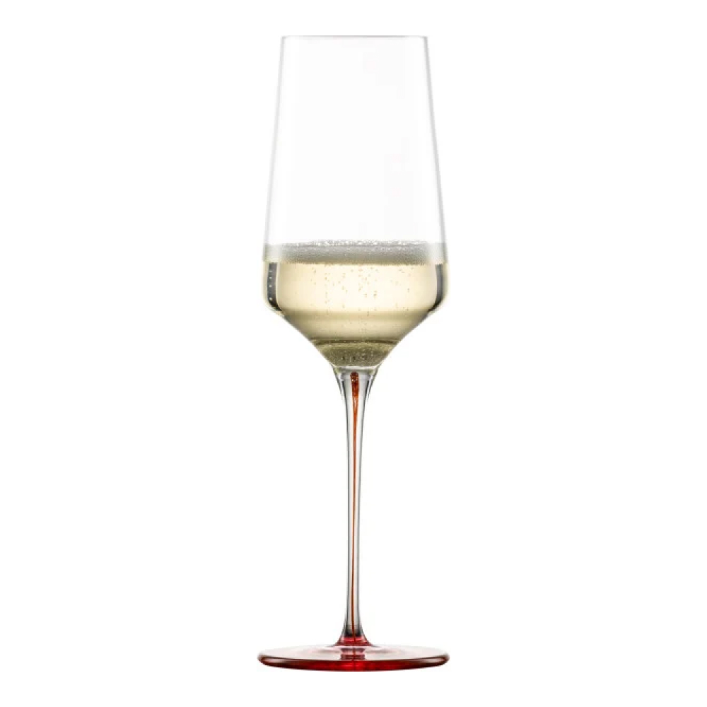 Ly Rượu Champagne Pha Lê Zwiesel Ink 123423 24.9cm 400ml Chân Đế Màu Đỏ Antique hàng chính hãng