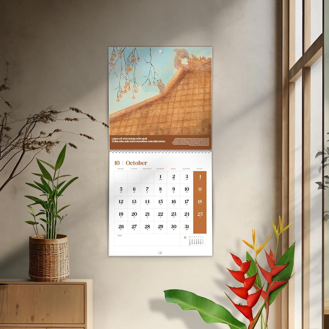 Lịch Treo Tường 2026 - Việt Nam Sắc Màu - SDstationery 2026-SD